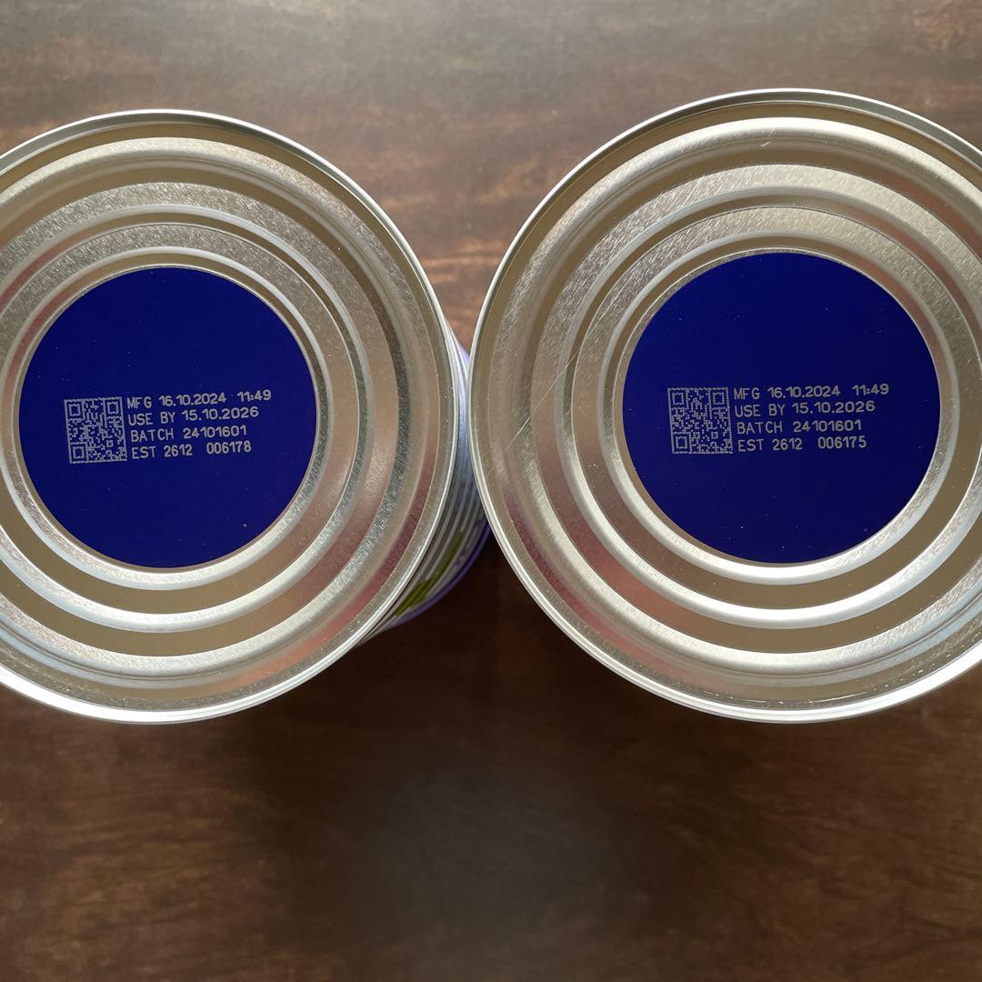 bubs organic grass fed 粉ミルク 800g×2缶