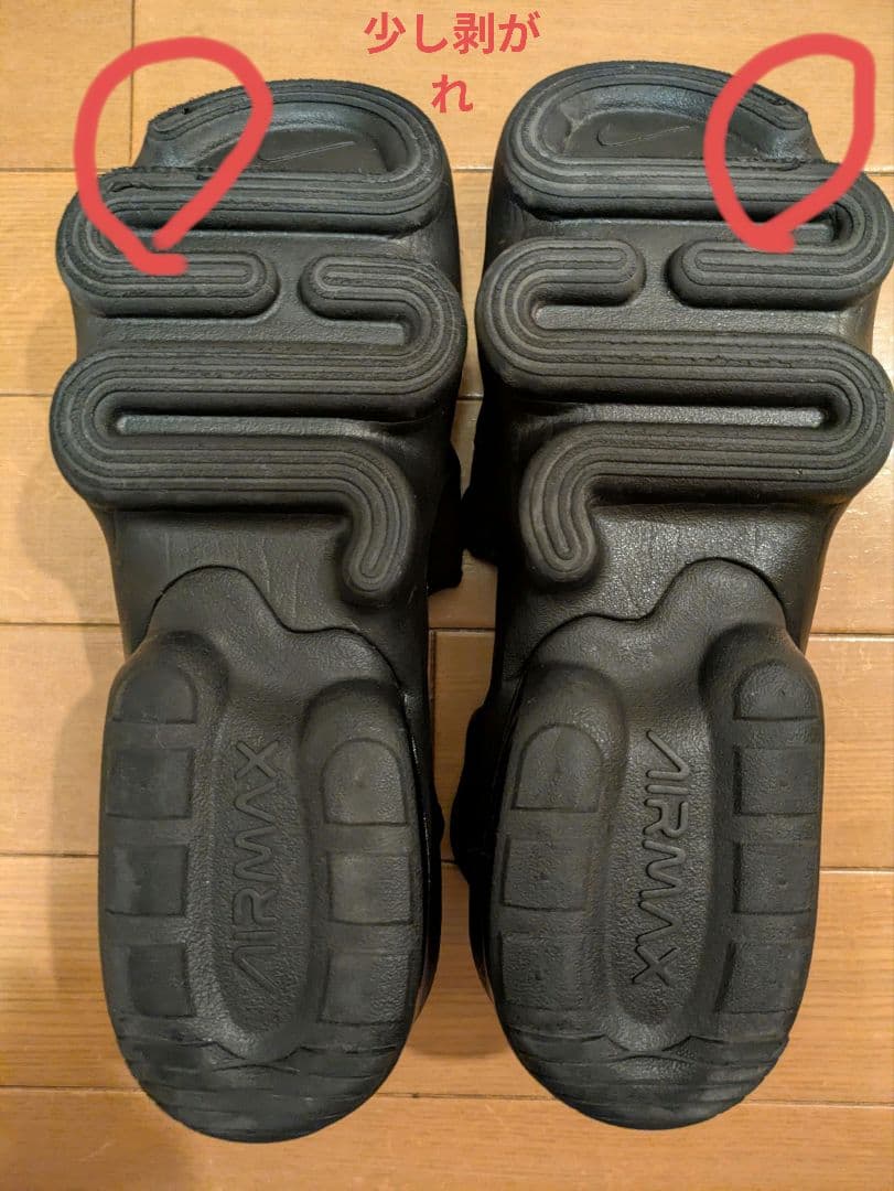 よ*♪様 NIKE ブラック サンダル 厚底