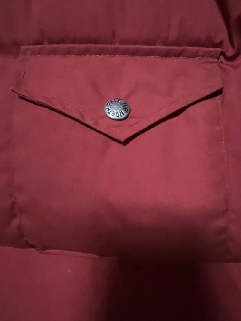 70s 80s 茶タグ　THE NORTH FACE ダウンベスト