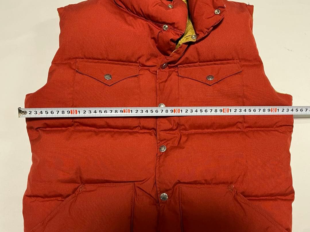 70s 80s 茶タグ　THE NORTH FACE ダウンベスト