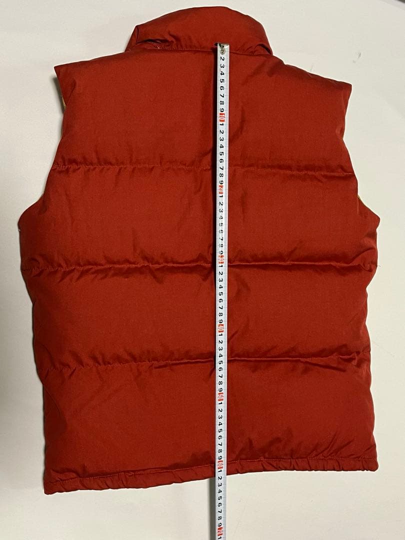 70s 80s 茶タグ　THE NORTH FACE ダウンベスト