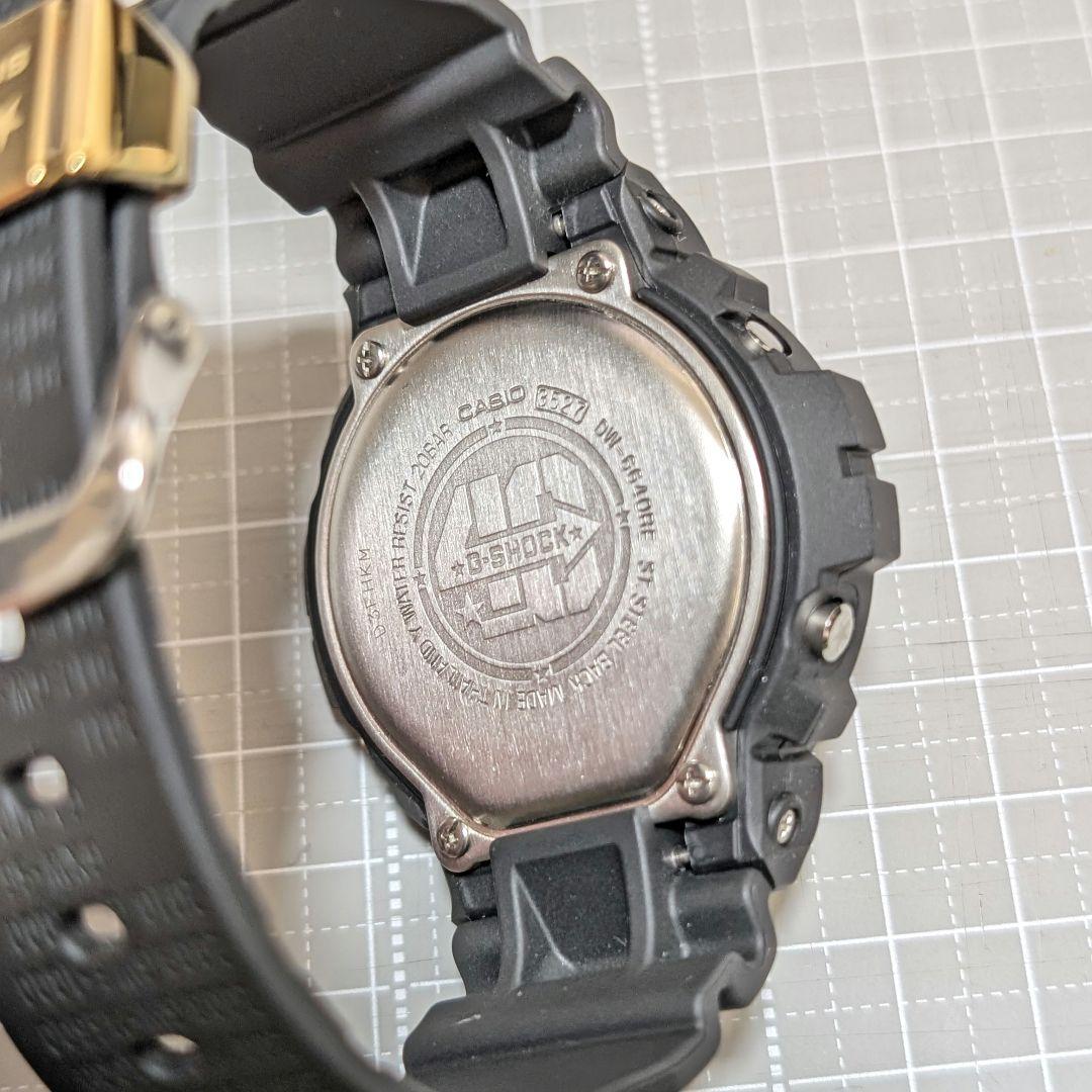 【未使用品】G-SHOCK DW-6640RE-1JR 40周年モデル