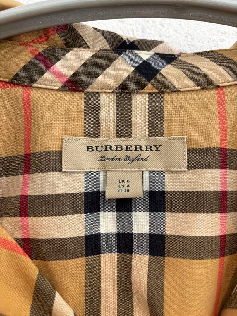 BURBERRY ノースリーブワンピース UK6