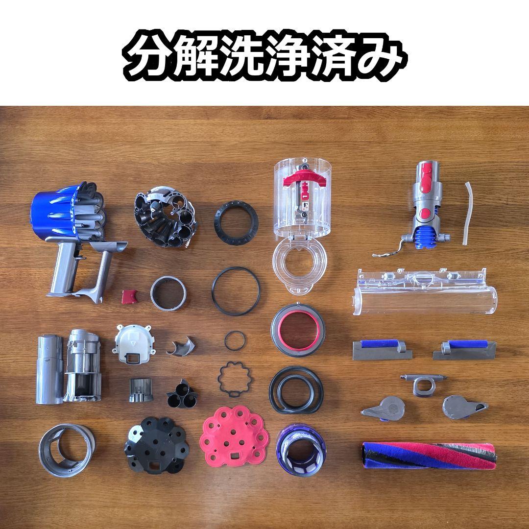 dyson Digital Slim Fluffy SV18 メンテナンス済み