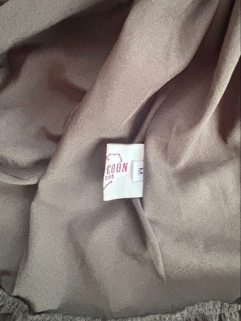 CATCOCOON 黒 フリル サスペンダー付き スカート M