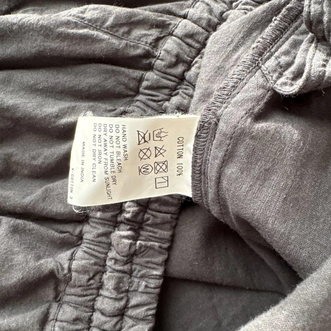 パンツ VAS-Y LENTEMENT/POPLIN OVERDYED EASY PAN