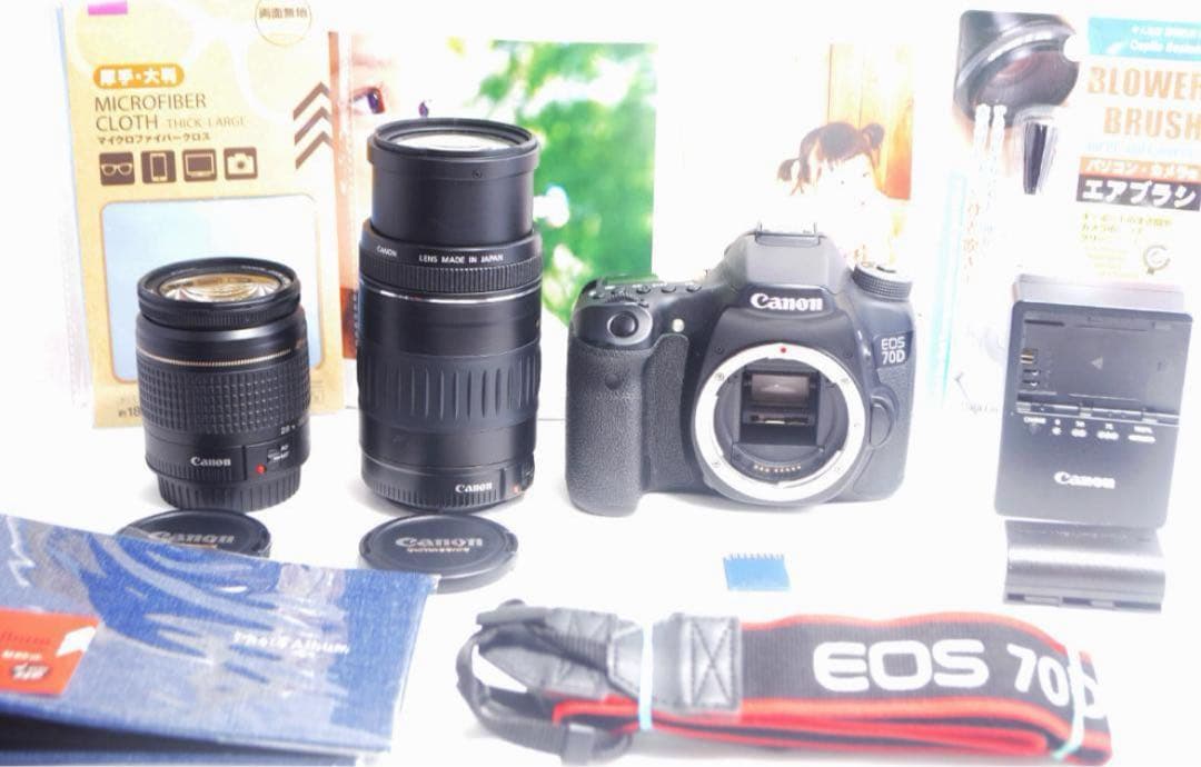 ❤️美品❤️Canon キヤノン EOS 70D レンズセット❤️