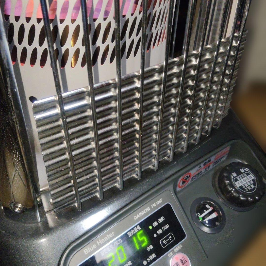 キレイ 木47畳 コンクリ65畳 FM-195F 業務用 ファンヒーター 14年