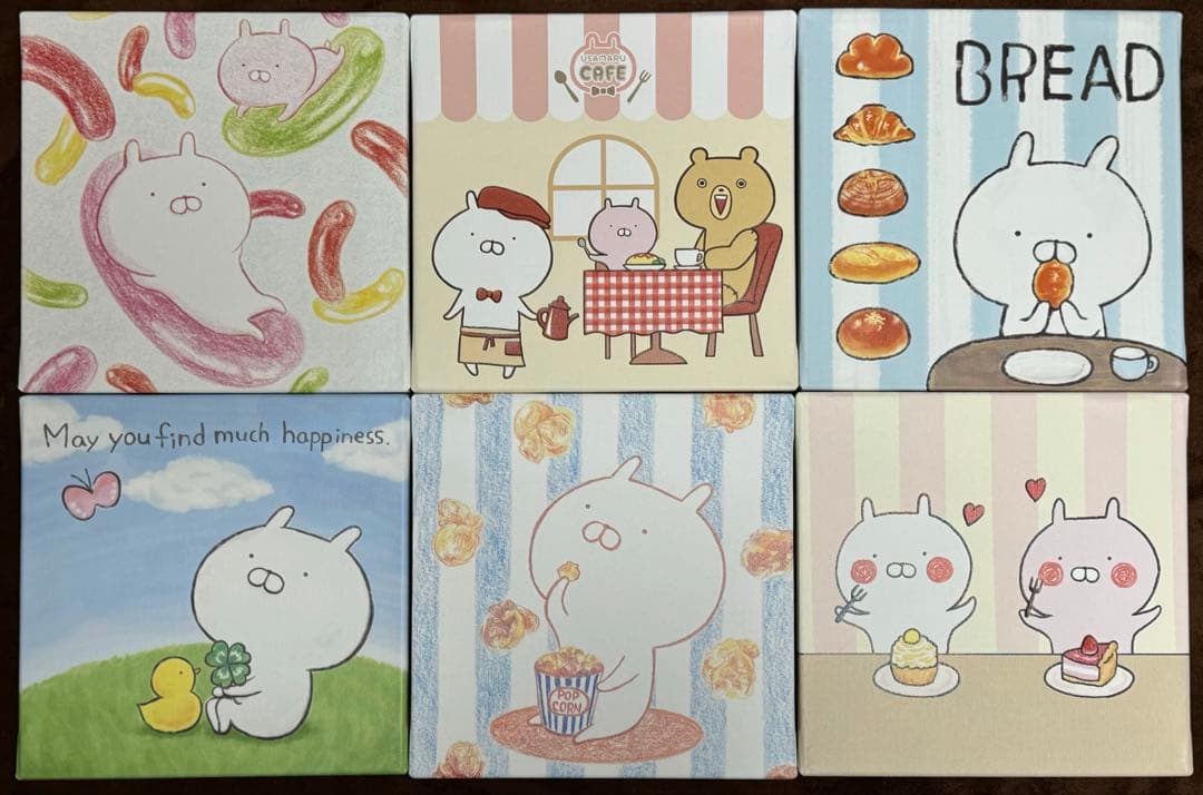 うさまるアートデリ(6点セット)　(同時購入お値引き)