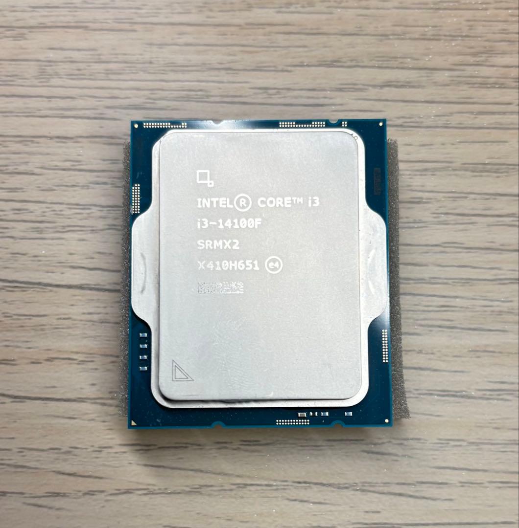 CPU Intel core i3-14100f cpu
