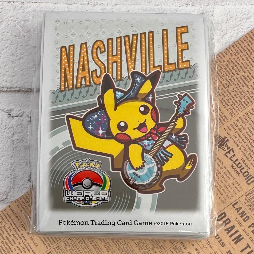 WCS2018 ナッシュビル 出場者限定 ピカチュウ スリーブ 海外限定