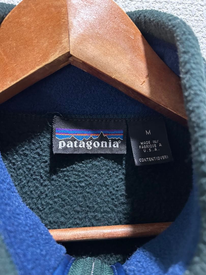 Patagonia シンチラフリースベスト USA M グリーン パタゴニア