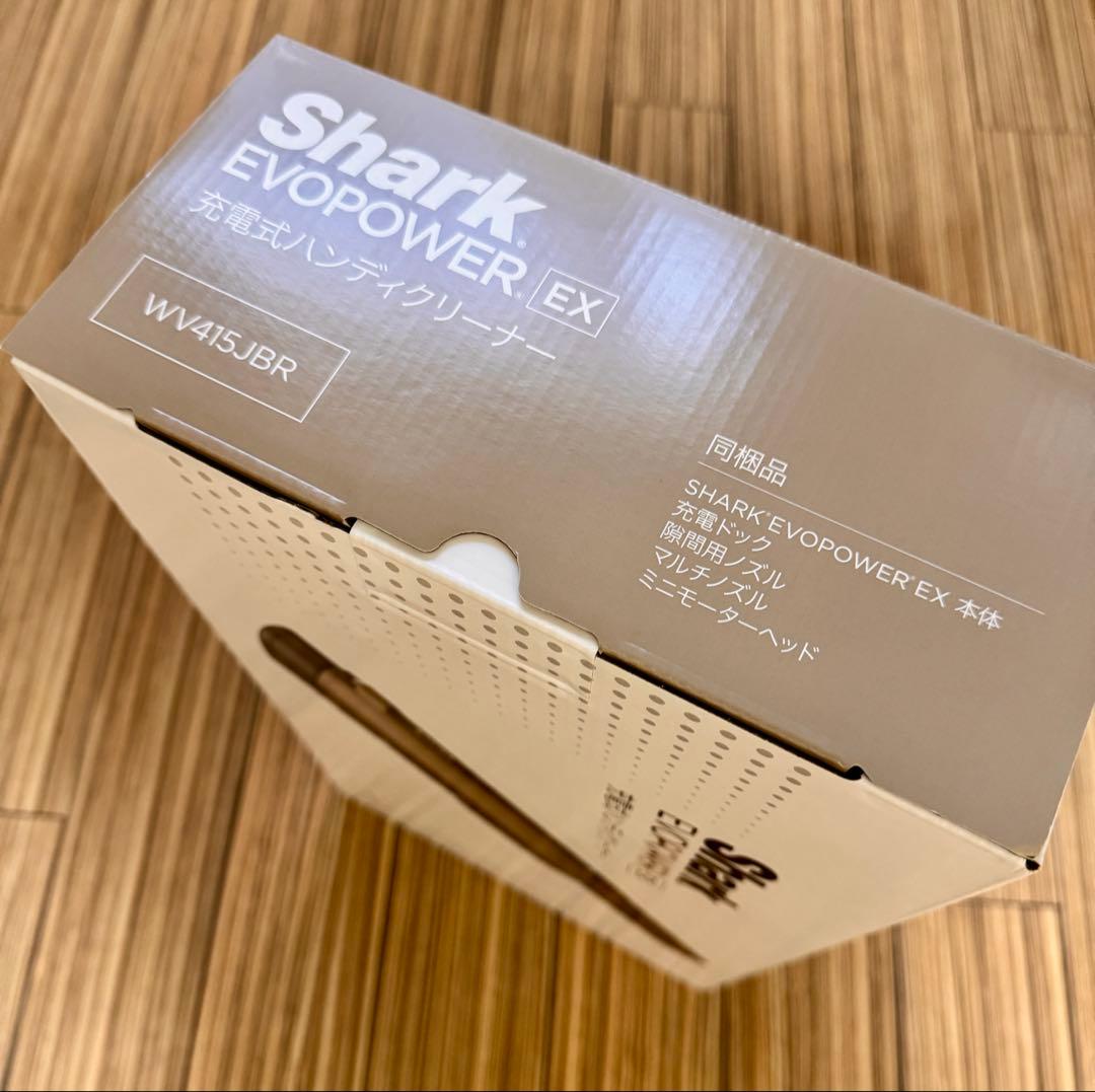 【新品】Shark シャークEVOPOWER EX WV415JBR クリーナー