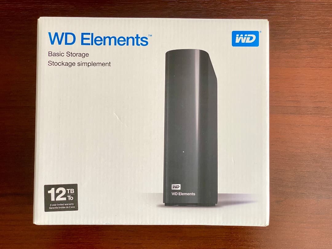 WD Elements デスクトップHDDストレージ 12 TB