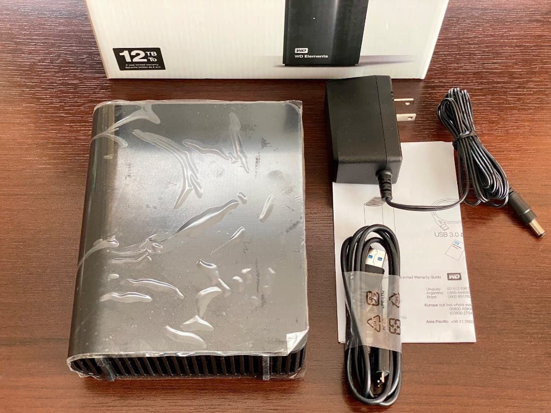 WD Elements デスクトップHDDストレージ 12 TB