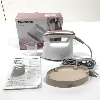 パナソニック 衣類スチーマー NI-FS470-PN