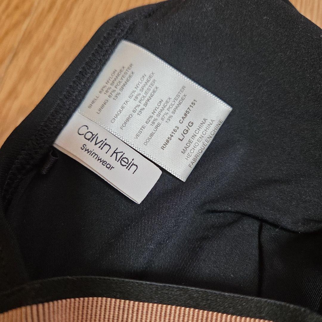   セパレート水着 L ブラック・オレンジ