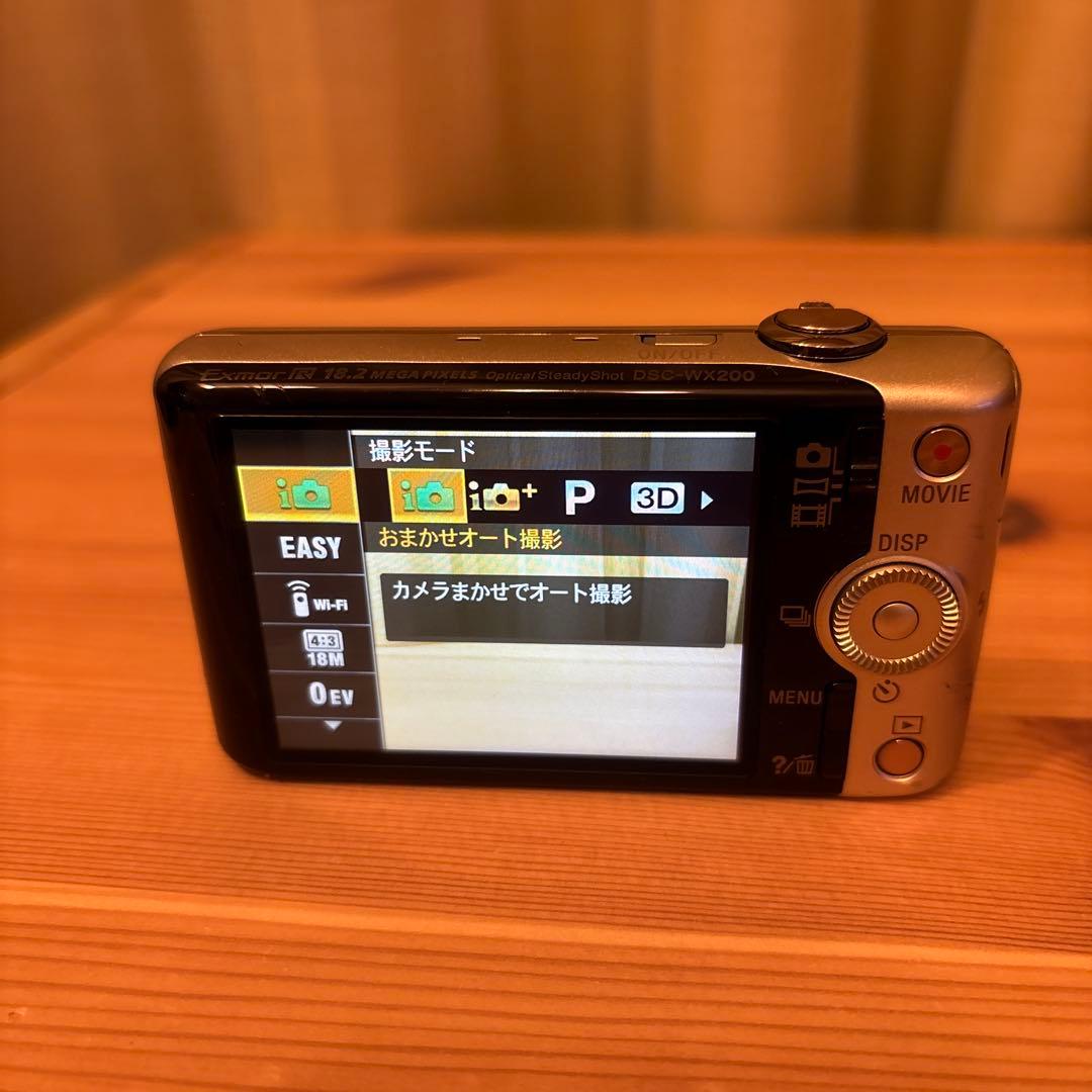 【動作確認済】Sony Cyber-shot サイバーショットDSC-WX200