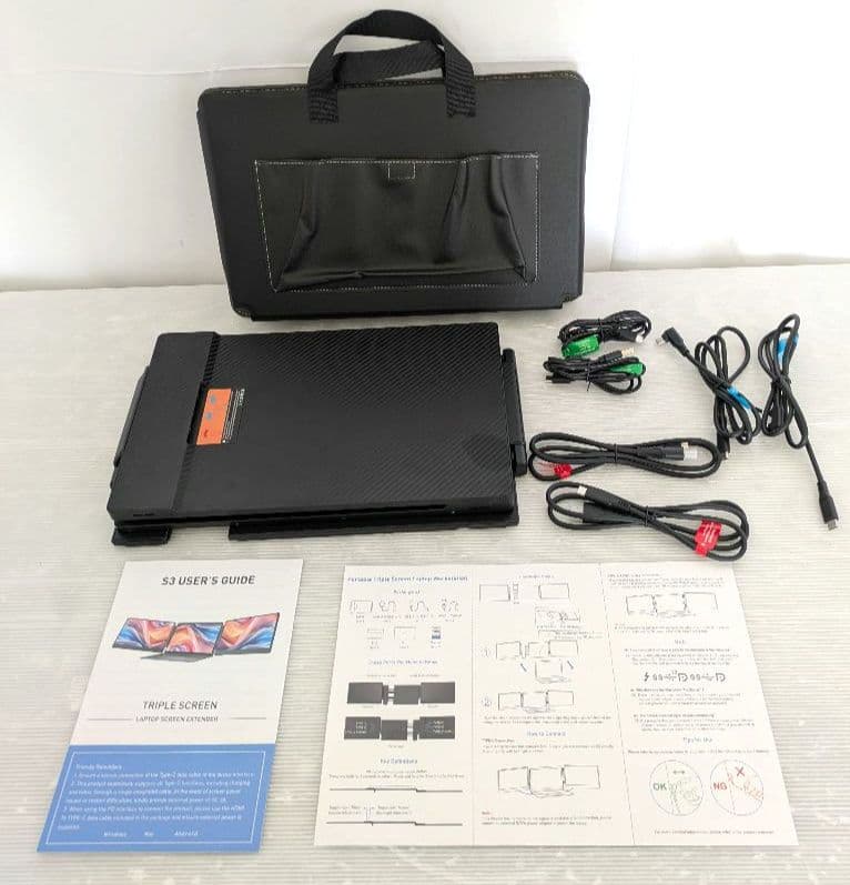 ディスプレイ・モニター本体 LAPTOMO S3 TRIPLE SCREEN