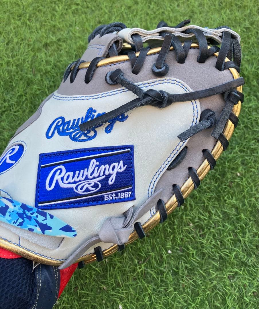新品　ローリングス　キャッチャーミット　軟式　Rawlings