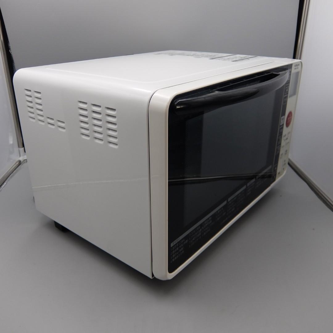 【動作確認済】訳あり 日立 23L フラットオーブンレンジ MRO-S1KS-W