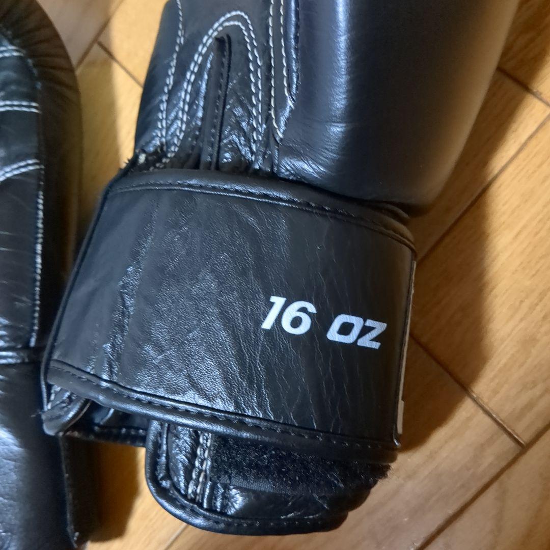 K-1 ボクシンググローブ 16oz 黒