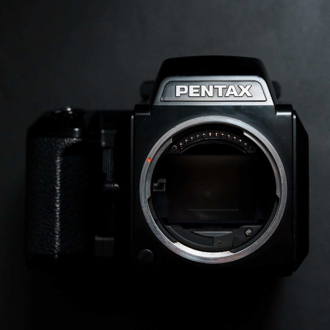 PENTAX 645N + A645 75mm F2.8 完動品