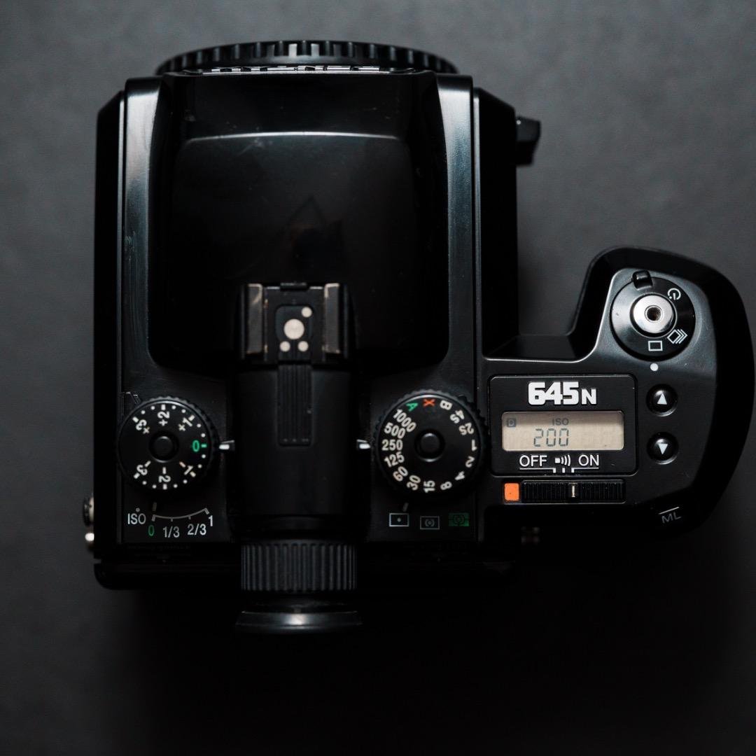 PENTAX 645N + A645 75mm F2.8 完動品