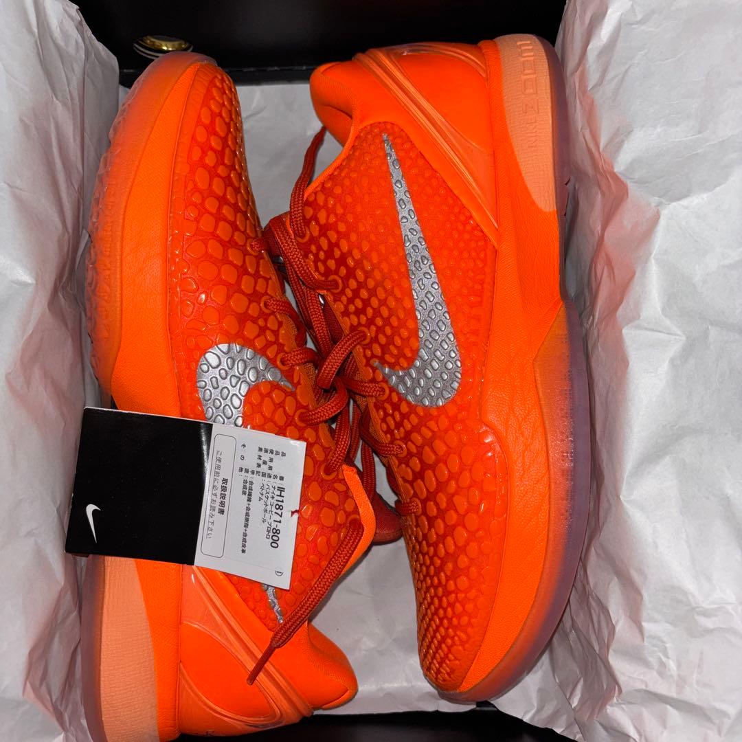 ★超美品★ Nike Kobe 6 Protro \"Total Orange\"