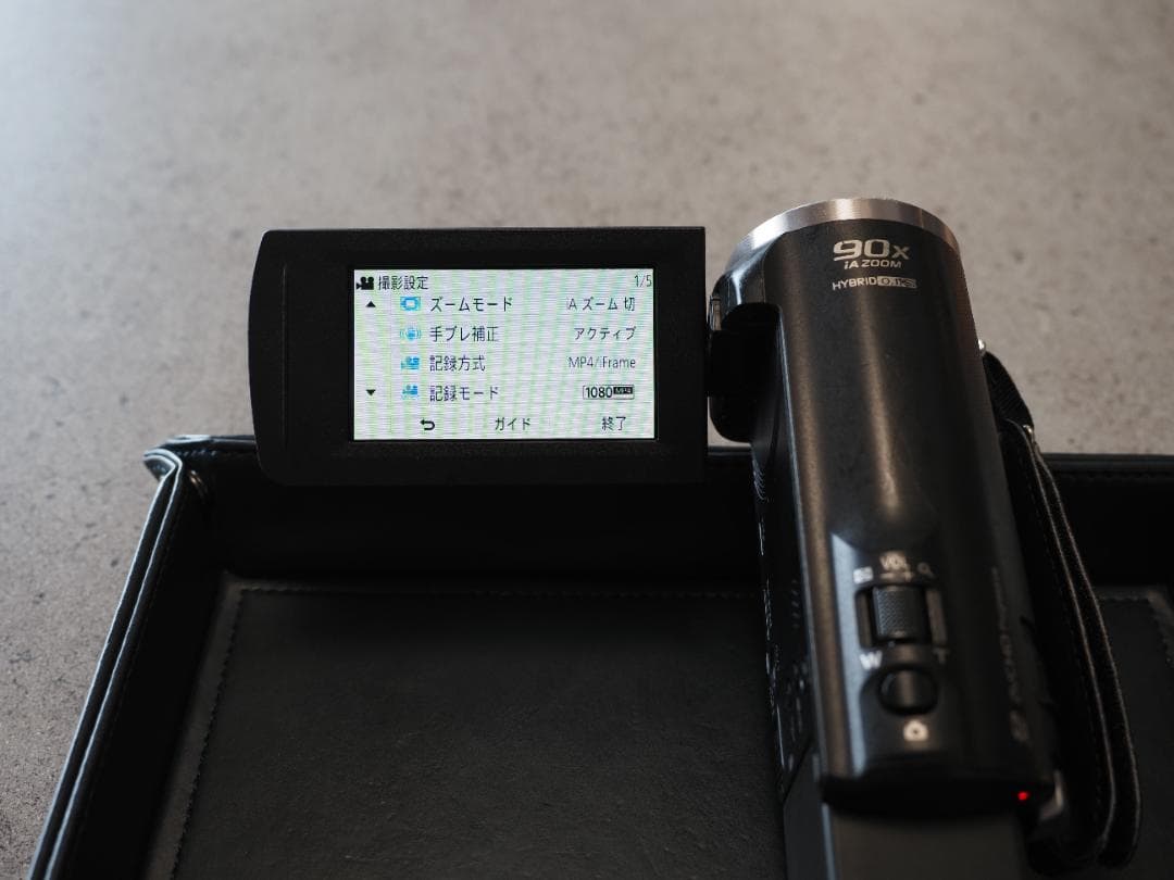 HC-V480MS パナソニック フルHD 高倍率ビデオカメラ