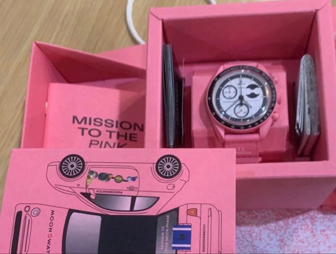 時計 Swatch x OMEGA MoonSwatch Pink