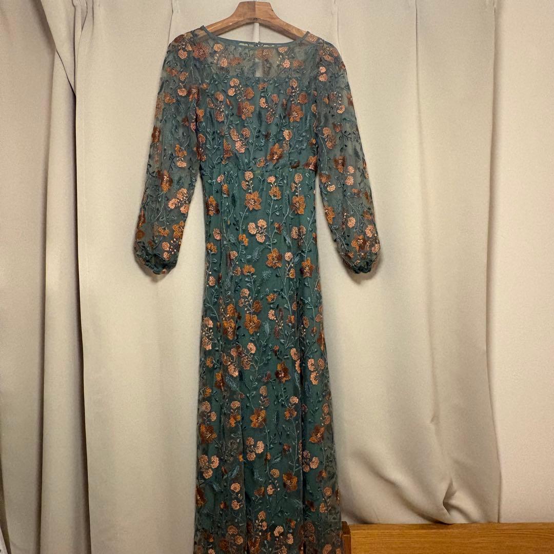 <コロン>kastane embroidery organdy dress