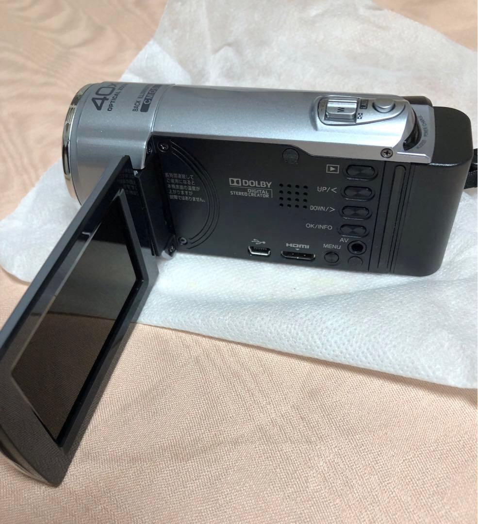 JVC Everio GZ-E10 ビデオカメラと付属品　ビクター　ケンウッド