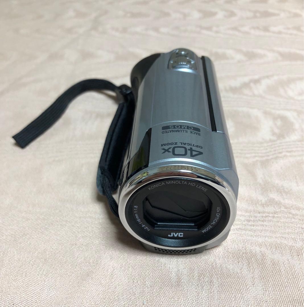JVC Everio GZ-E10 ビデオカメラと付属品　ビクター　ケンウッド