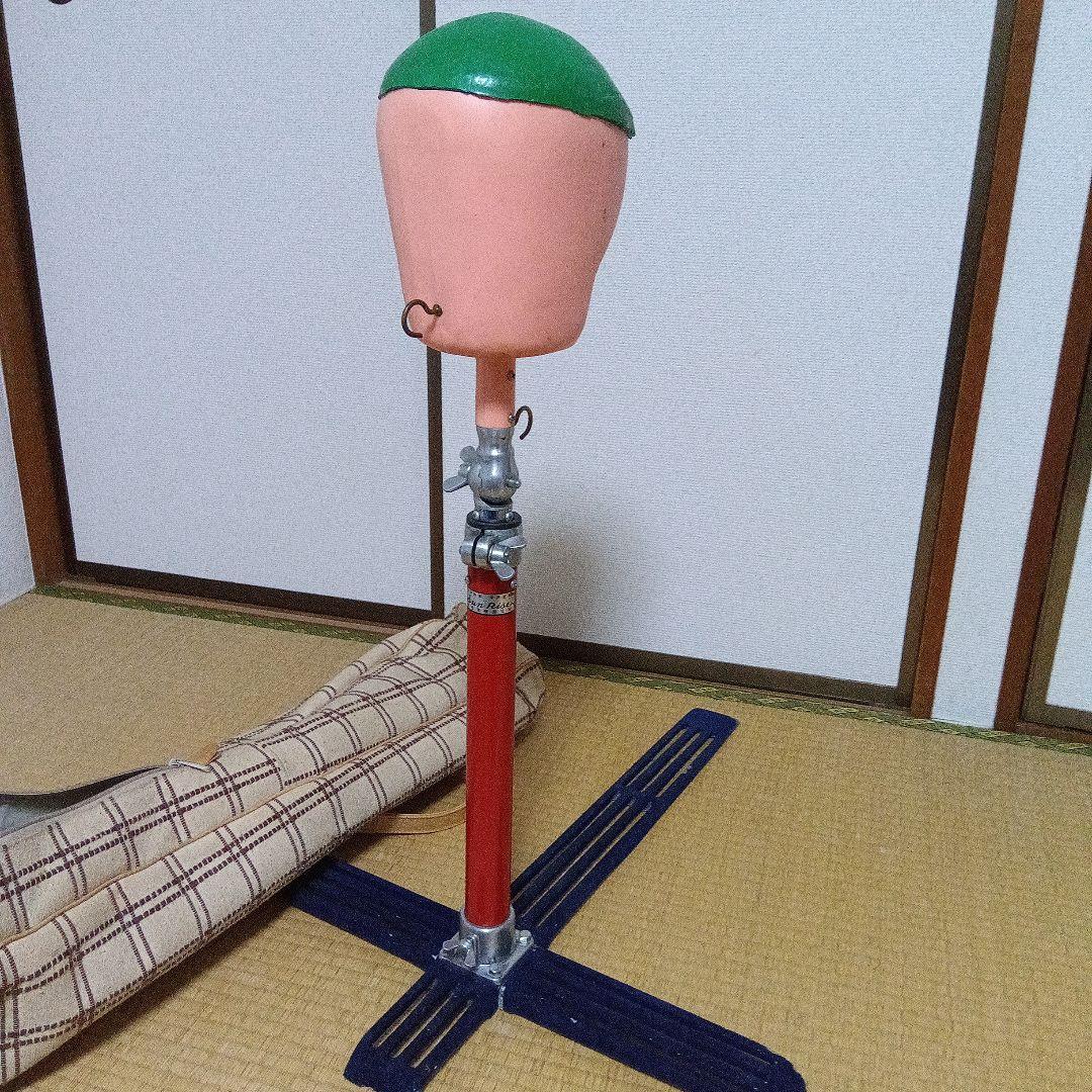 日本髪かつら　結い上げ台　結坊主　中古