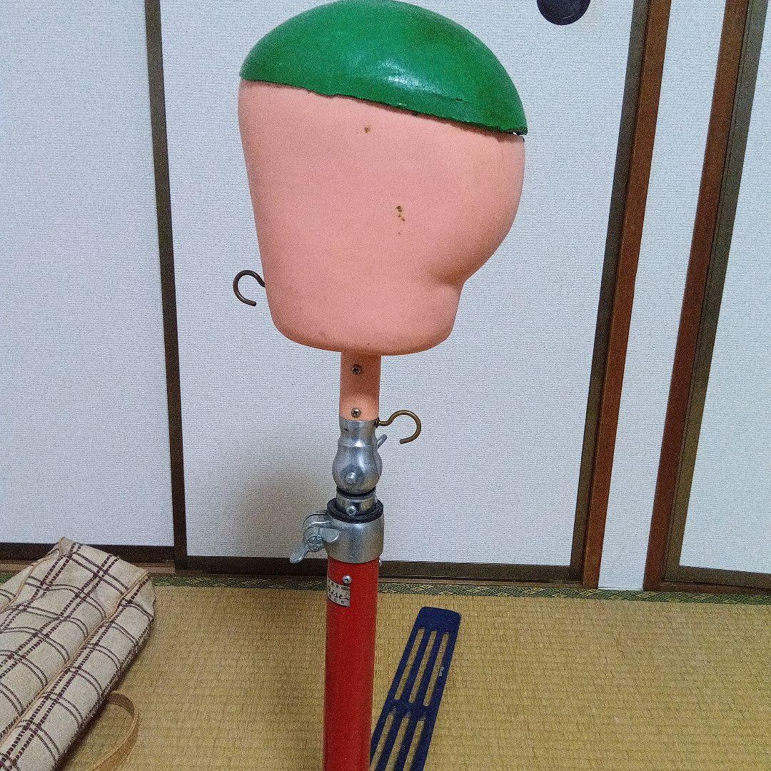 日本髪かつら　結い上げ台　結坊主　中古