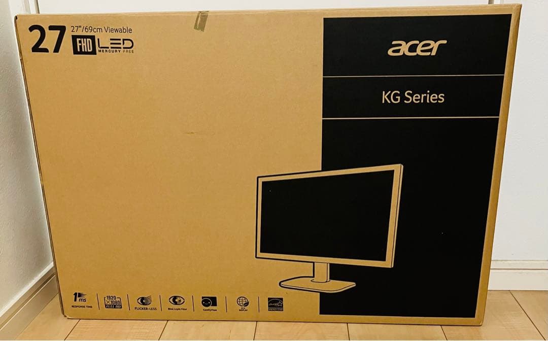 acerモニターKG270 bmiix