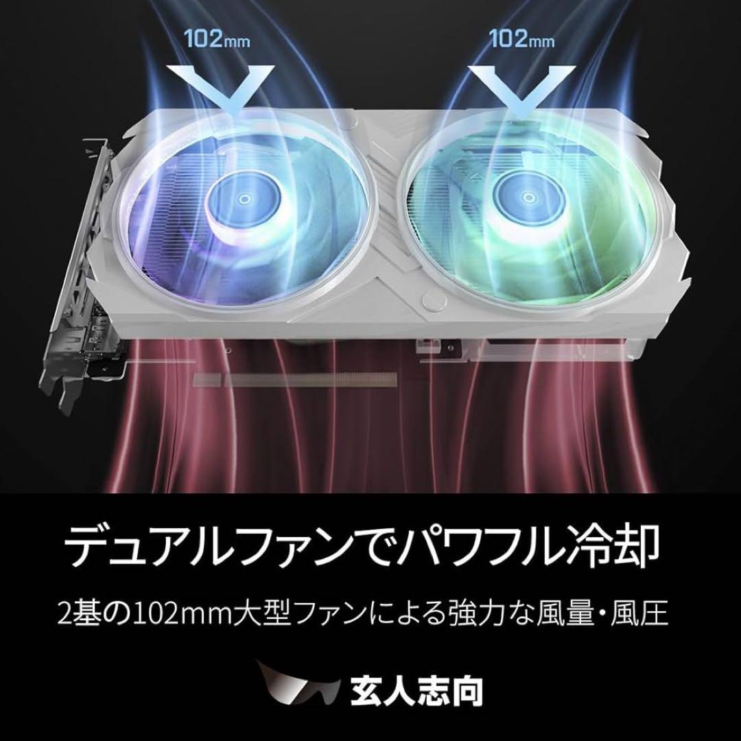 玄人志向 GeForce RTX4060 8GB