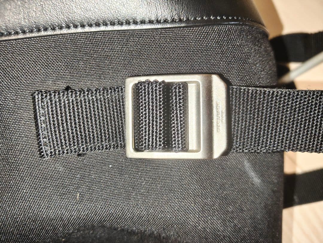 サン・ローランパリ　リビングトン　キャンバス　リュック