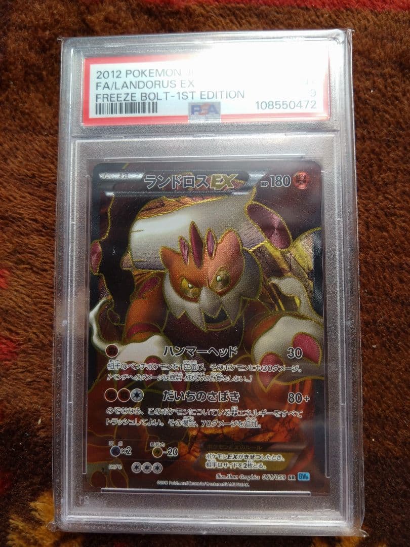 ポケモンカード　ランドロスEX psa9