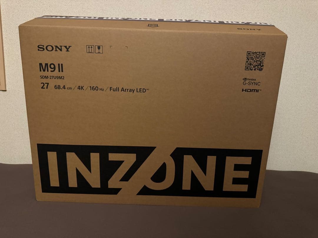 SONY ゲーミングモニター　INZONE M9 II