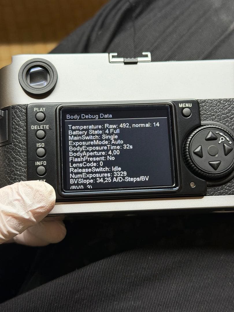 特別価格 極美品 センサー交換対策済 ライカ M9-p シルバークローム