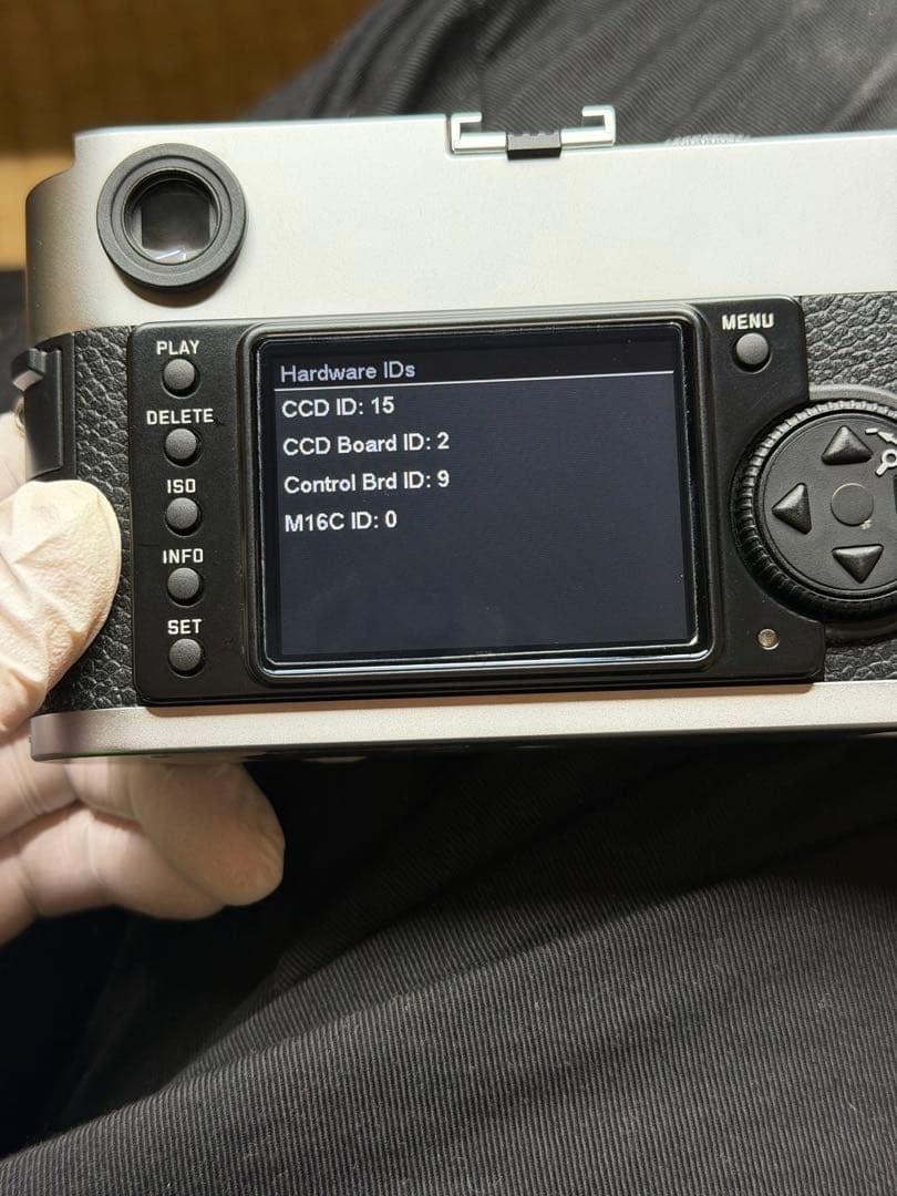 特別価格 極美品 センサー交換対策済 ライカ M9-p シルバークローム