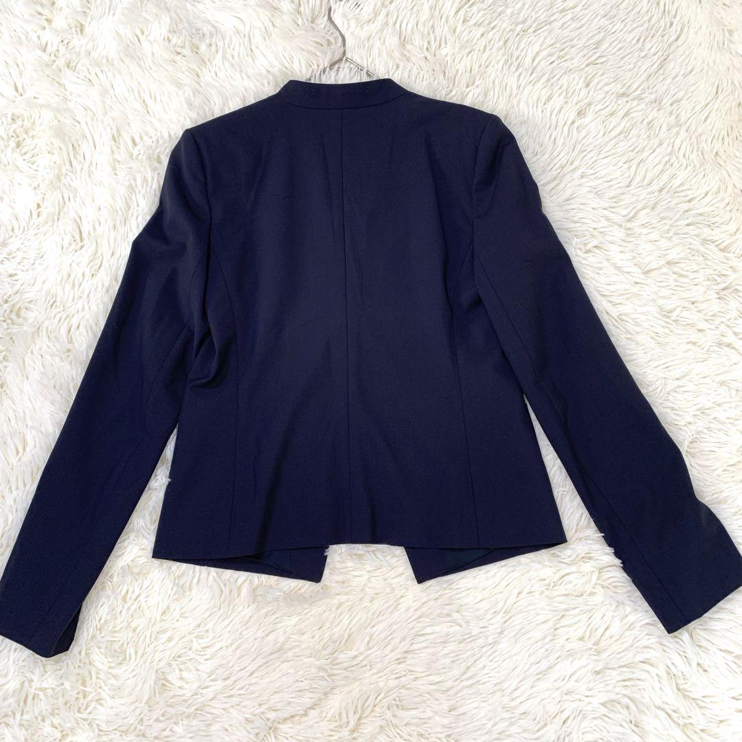 theory セットアップノーカラージャケットスカートTAILOR 現行タグ