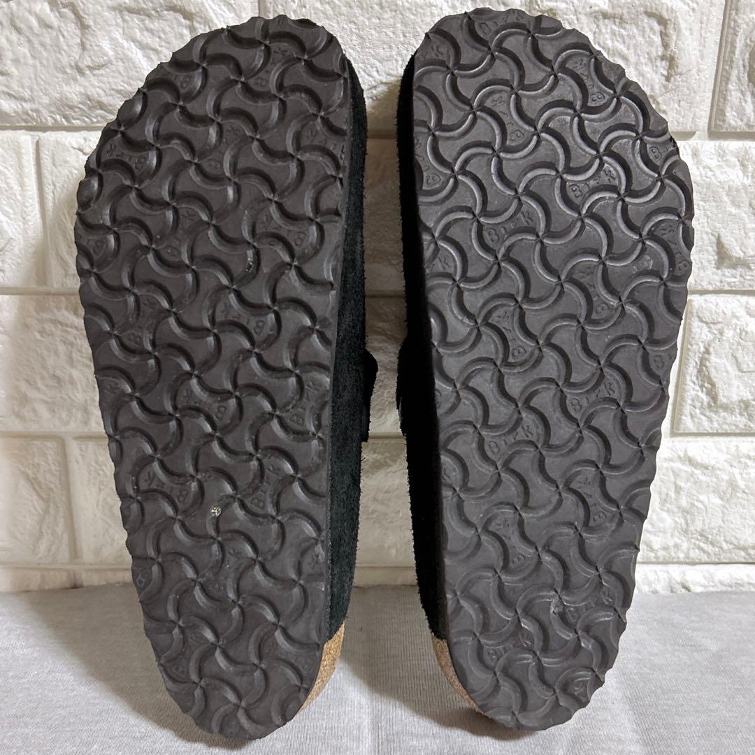 ビルケンシュトック ボストン スエード サンダル ブラック 黒42