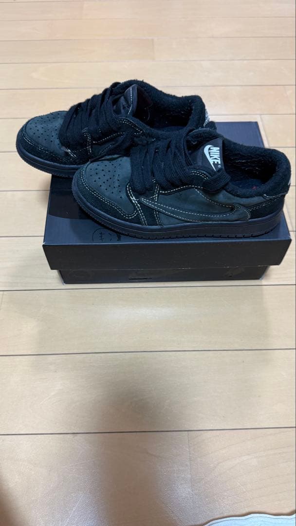 スニーカー Travis Nike Jordan 1 Black Phantom 17.5