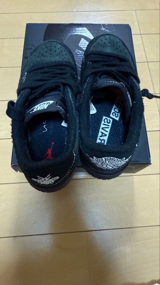 スニーカー Travis Nike Jordan 1 Black Phantom 17.5