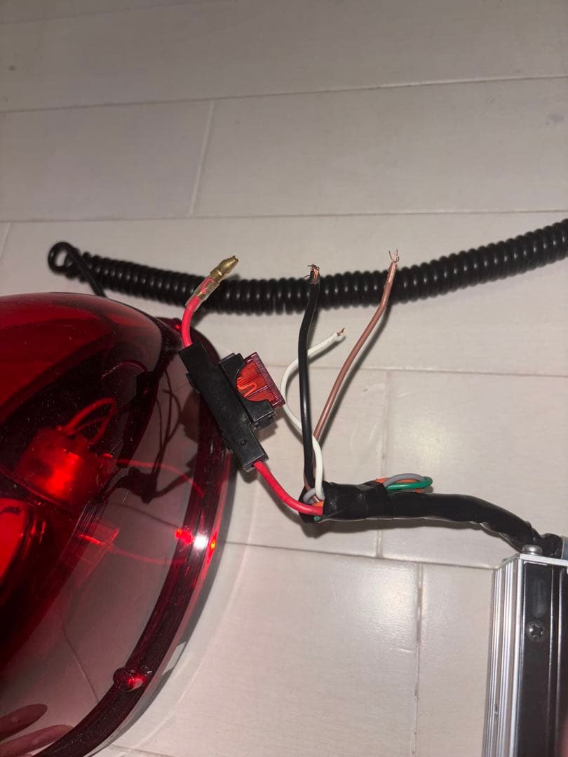 パトカーサイレンアンプPATLITESAP-500BZ 【赤色灯つき】