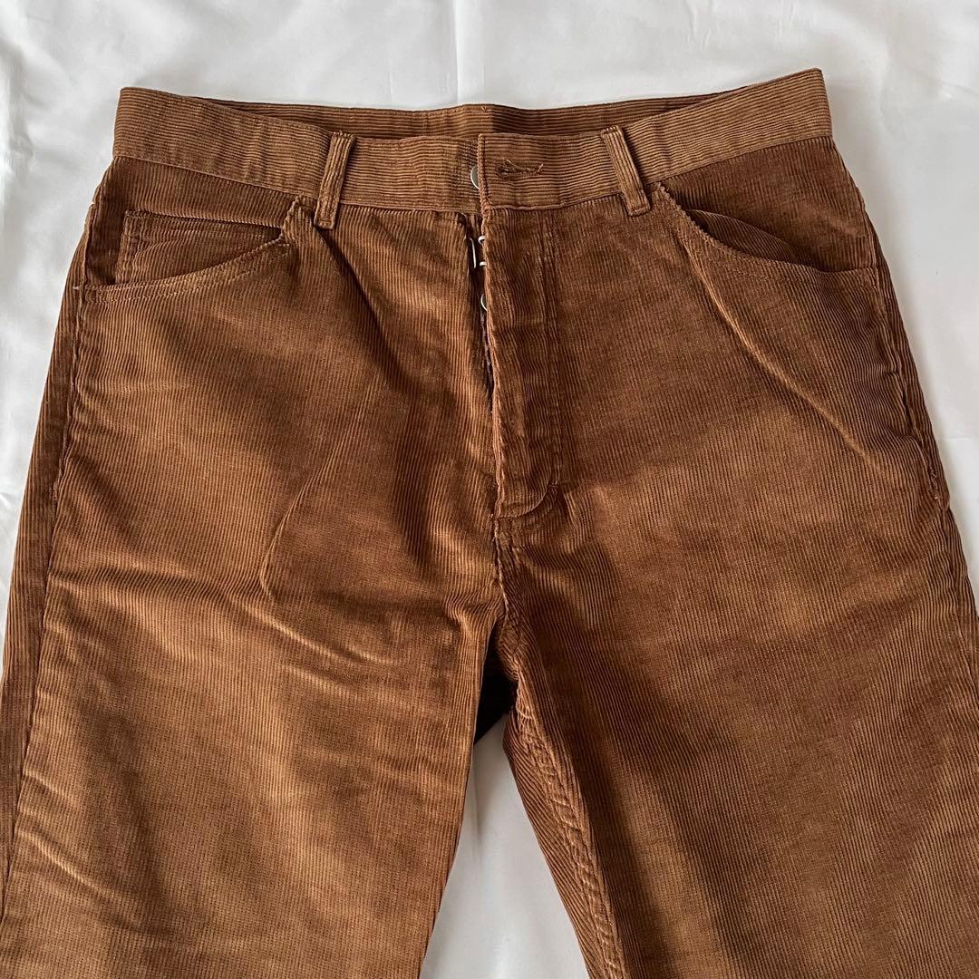 【美品】メゾンマルジェラ コーデュロイ パンツ ブラウン メンズ W32