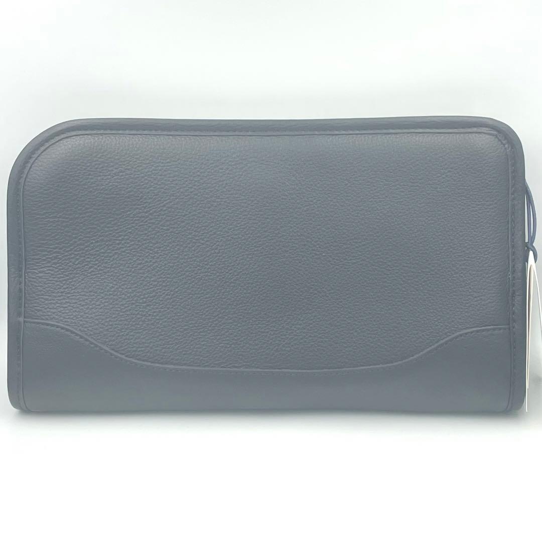新品未使用 Pelle Morbida クラッチバッグ ネイビー